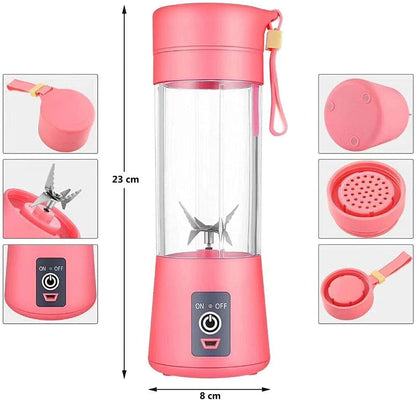 BlendGo™ Portable Juicer Blender – USB Rechargeable Mini Smoothie & Fruit Juice Maker